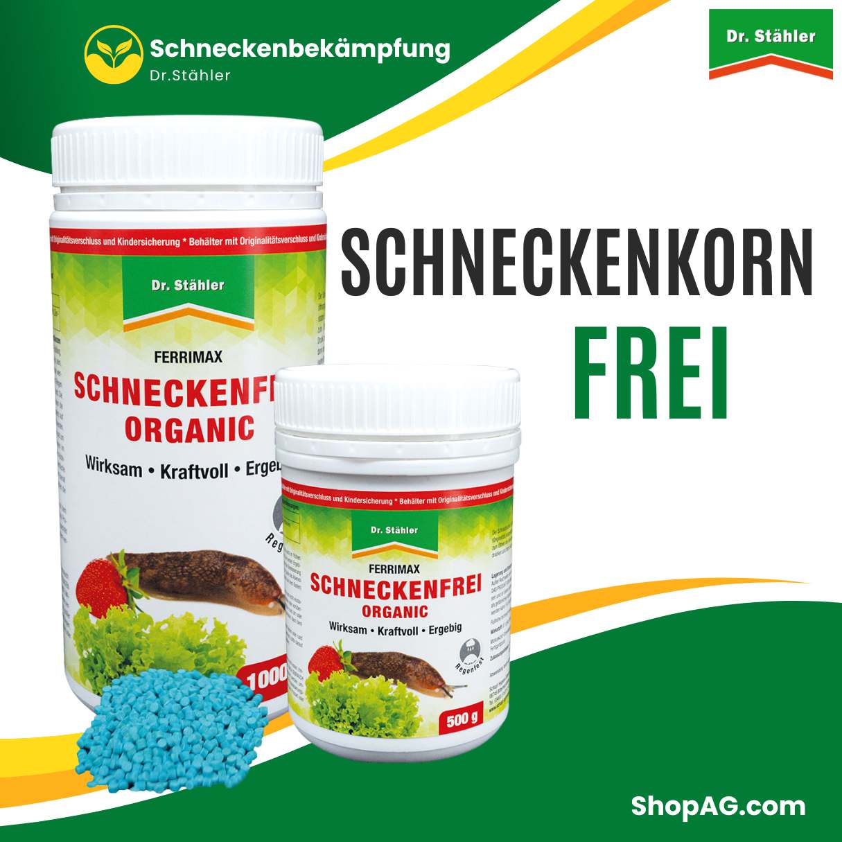 Schneckenfrei Organic Dr. Stähler Ferrimax 1kg