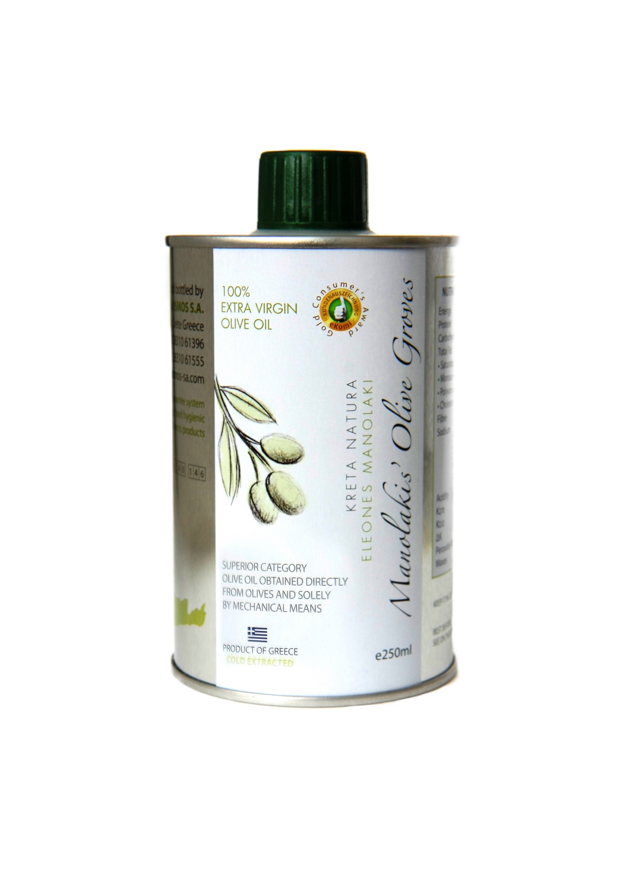 Olivenöl 250 ml extra nativ